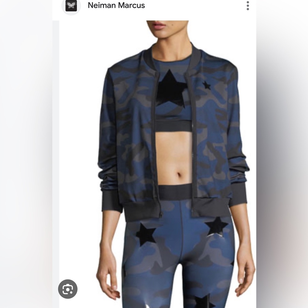 Ultracor Frequency Camo Blue Hooded Zip Up